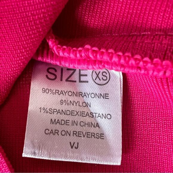 Women's Sexy Fashion Sleeveless Lace Hot Pink Size S. - Picture 9 of 11